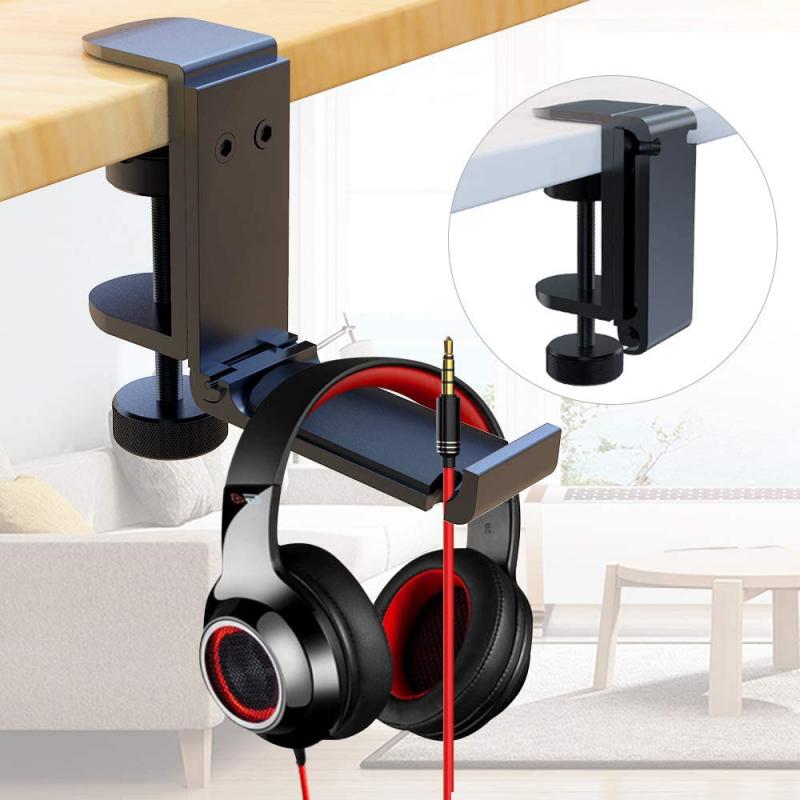 Under Desk Headphone Stand Fol - Headphone Hook Under ulasan dan harga