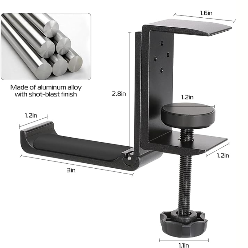Under Desk Headphone Stand Fol - Headphone Hook Under ulasan dan harga