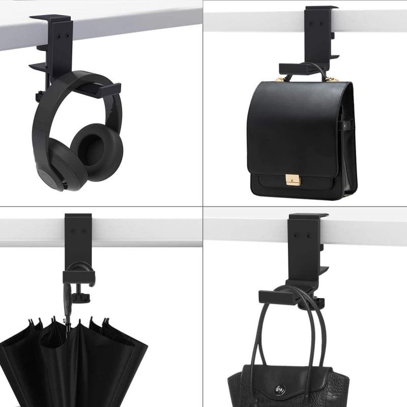 Under Desk Headphone Stand Fol - Headphone Hook Under ulasan dan harga