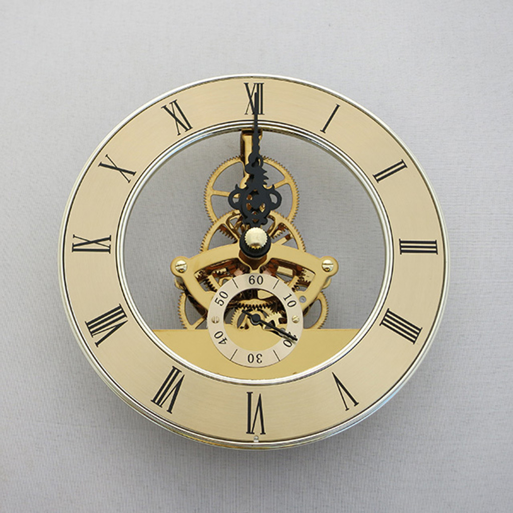High-grade Metal Inlaid Clock  - Desk Setup Gear ulasan dan harga