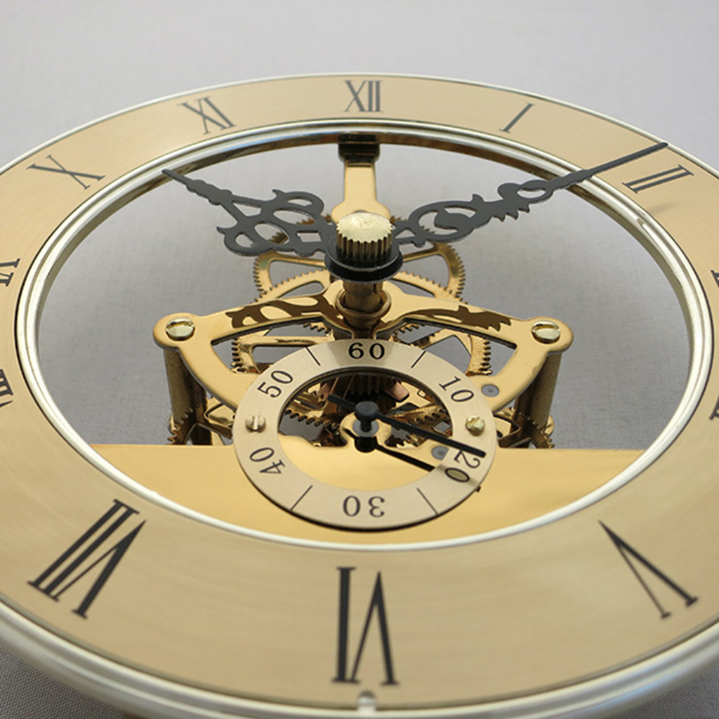 High-grade Metal Inlaid Clock  - Desk Setup Gear ulasan dan harga