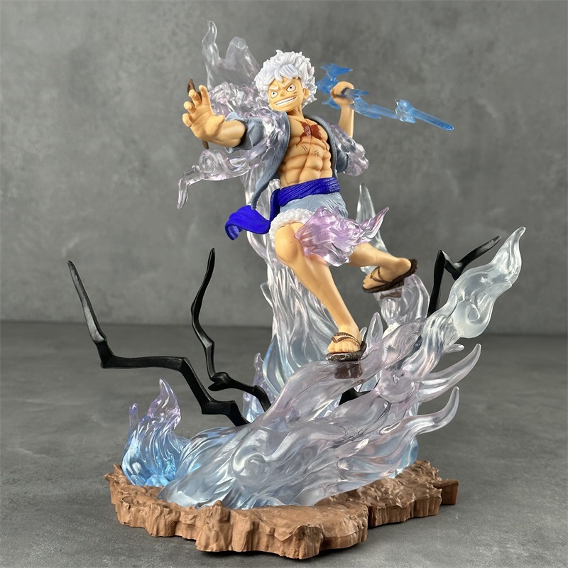 One Piece Luffy Gear 5 Sun God - Desk Setup Gear ulasan dan harga