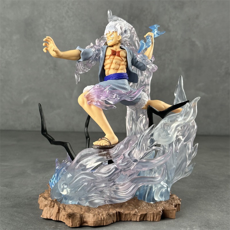 One Piece Luffy Gear 5 Sun God - Desk Setup Gear ulasan dan harga