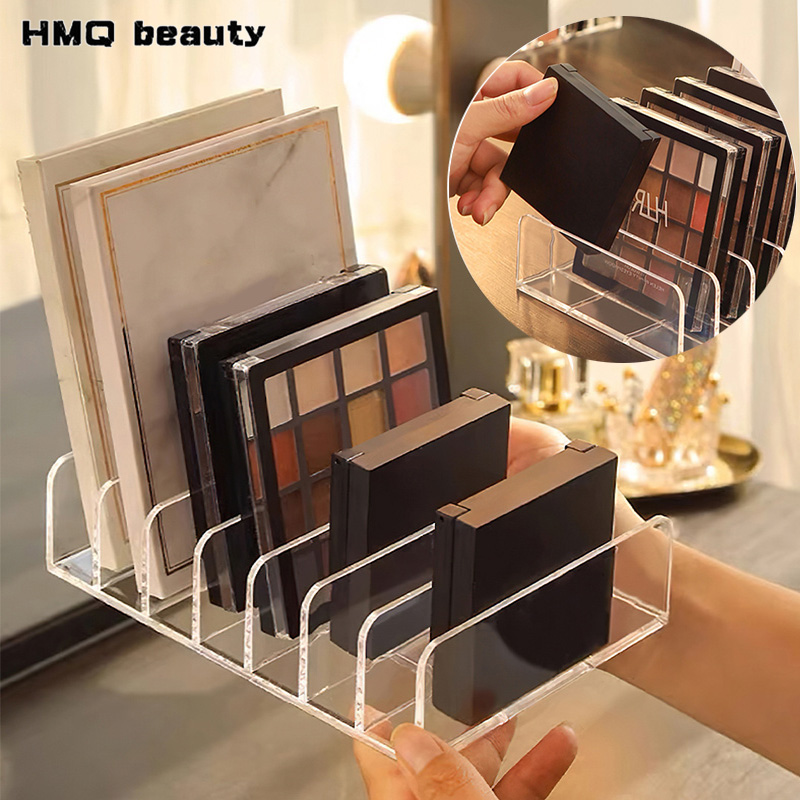 7-Compartment  Makeup Organize - Desk Setup Shelves ulasan dan harga